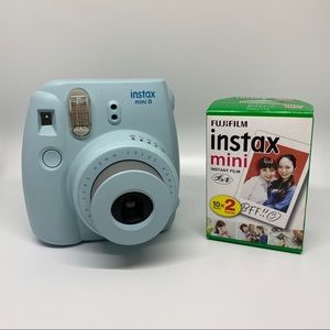 BLUE INSTAX MINI 8 *FILM INCLUDED*